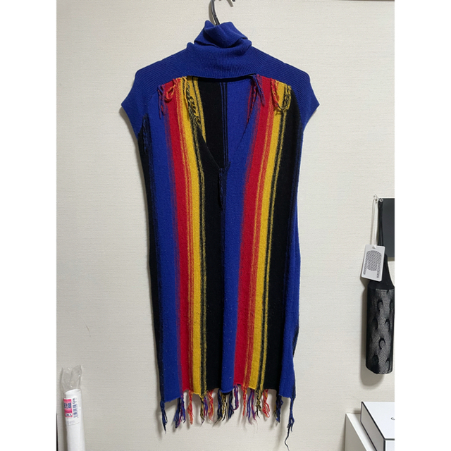 TOGA(トーガ)のtoga pulla STRIPE KNIT HIGH NECK ニットベスト レディースのトップス(ニット/セーター)の商品写真