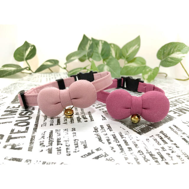 サクラ❀パール 猫首輪(ピンク) 猫用品 | setkitchens.com