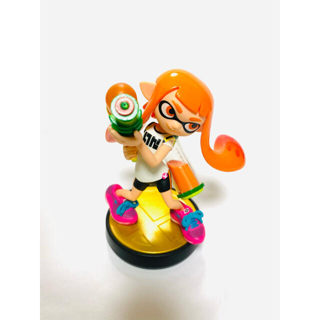 任天堂(ニンテンドウ)のオレンジガール インクリング スマブラシリーズ amiibo アミーボ エンタメ/ホビーのフィギュア(ゲームキャラクター)の商品写真