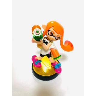 ニンテンドウ(任天堂)のオレンジガール インクリング スマブラシリーズ amiibo アミーボ(ゲームキャラクター)