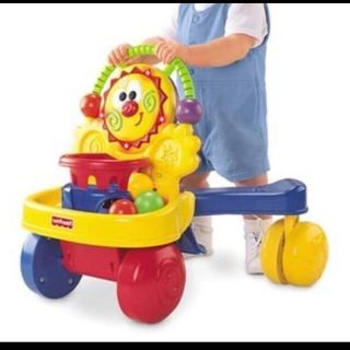 Fisher-Price - 美品☆フィッシャープライス☆☆車& 手押し車☆カタカタ