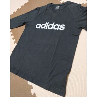 アディダス(adidas)の☆ACS-821 アディダス カットソー長袖 黒 サイズ L(Tシャツ/カットソー(七分/長袖))