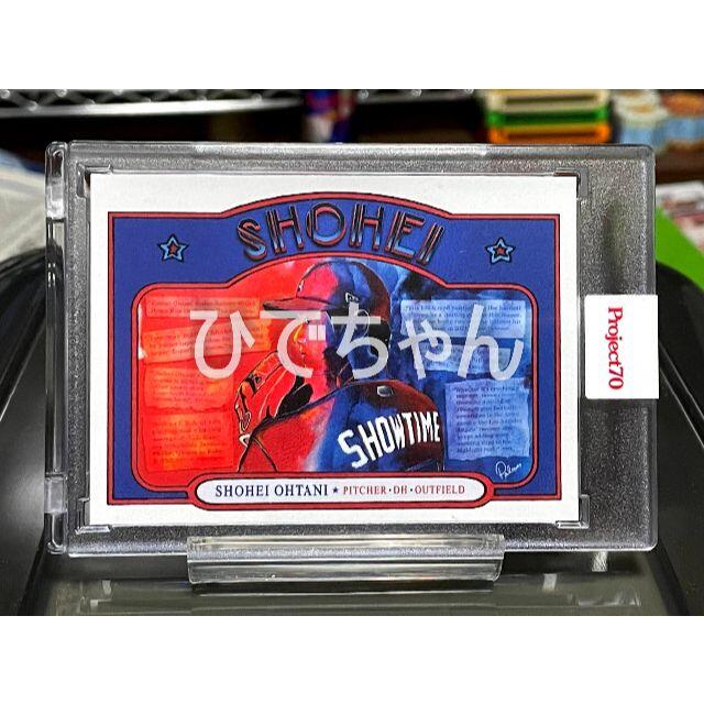 国産原料100% 大谷翔平 Topps Project70 Card 362 SHOWTIME - 通販