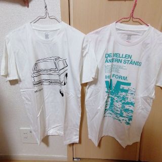 グラニフ(Design Tshirts Store graniph)の新品未使用品 graniph 半袖Tシャツ メンズ Mサイズ 2枚セット (Tシャツ/カットソー(半袖/袖なし))