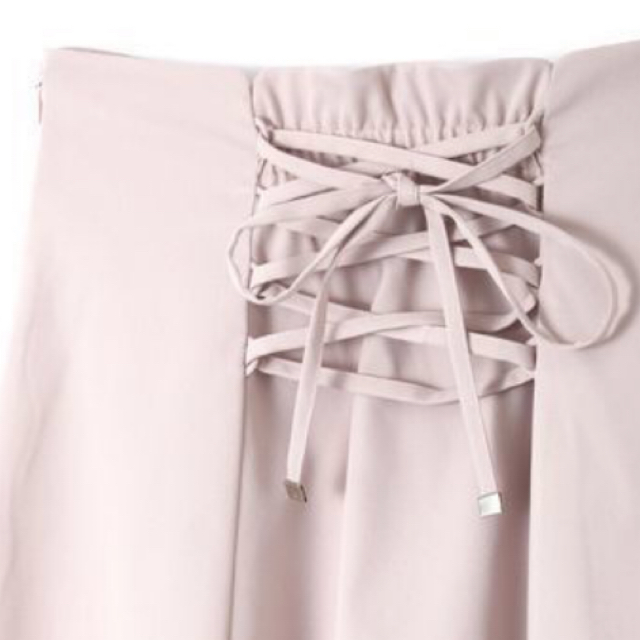 PROPORTION BODY DRESSING(プロポーションボディドレッシング)のプロポーションボディドレッシング❤︎ストレッチツイルレースアップスカート レディースのスカート(ひざ丈スカート)の商品写真