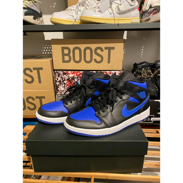 NIKE AIR JORDAN 1 MID "HYPER ROYAL"