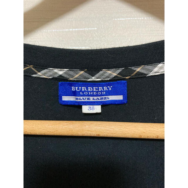 BURBERRY BLUE LABEL(バーバリーブルーレーベル)のバーバリーブルーレーベル  ワンピ レディースのトップス(Tシャツ(長袖/七分))の商品写真