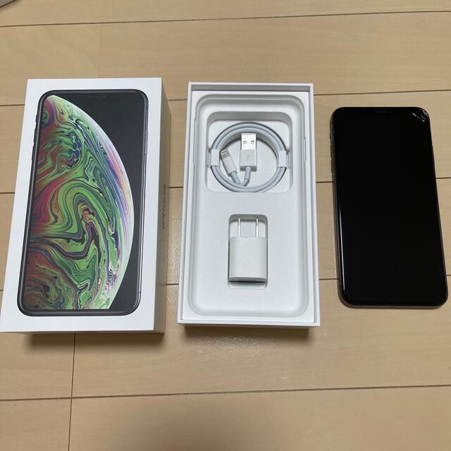 iPhone Xs Max 64GB スペースグレースマートフォン/携帯電話