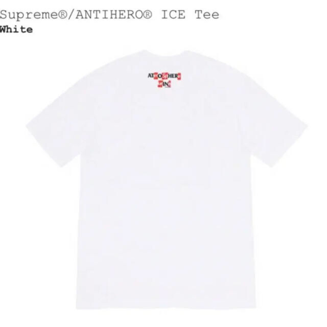 SUPREME ANTIHERO ICE TEE WHITE 白 XL