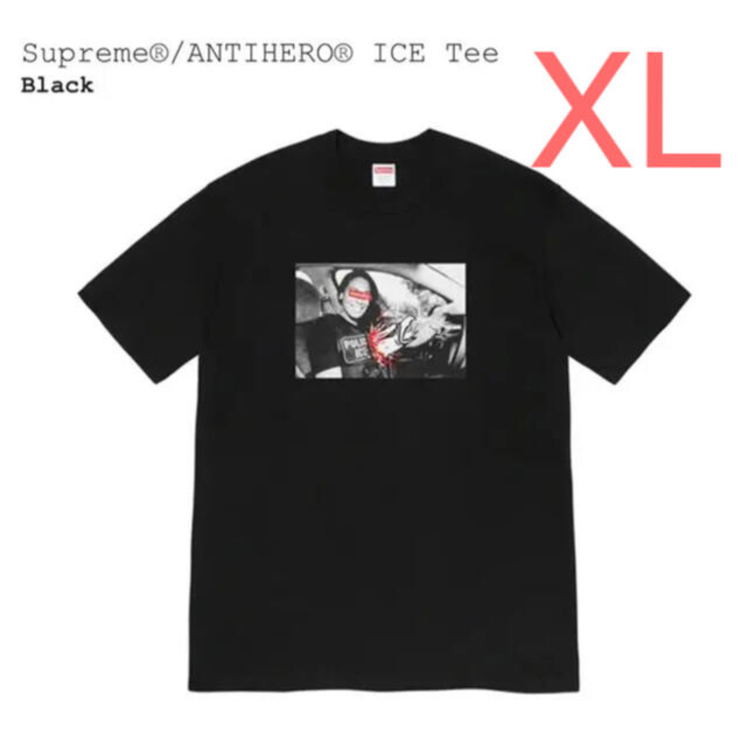 Supreme Anti Hero ICE Tee XL ブラック