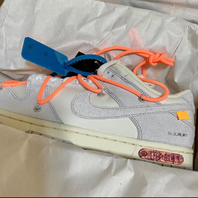 NIKE(ナイキ)の【しじとら様専用】Nike Dunk Low x Off-White メンズの靴/シューズ(スニーカー)の商品写真