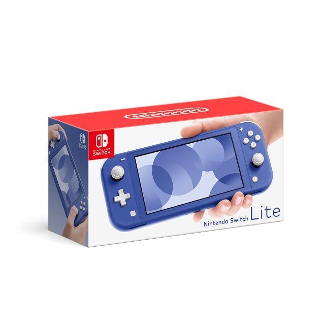 本体のみパッケージ種類新品未開封！Nintendo Switch Lite ブルー