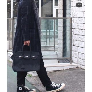 ロンハーマン(Ron Herman)のVINTAGE WASH CANVAS BAG（ブラック） トートバッグ(トートバッグ)