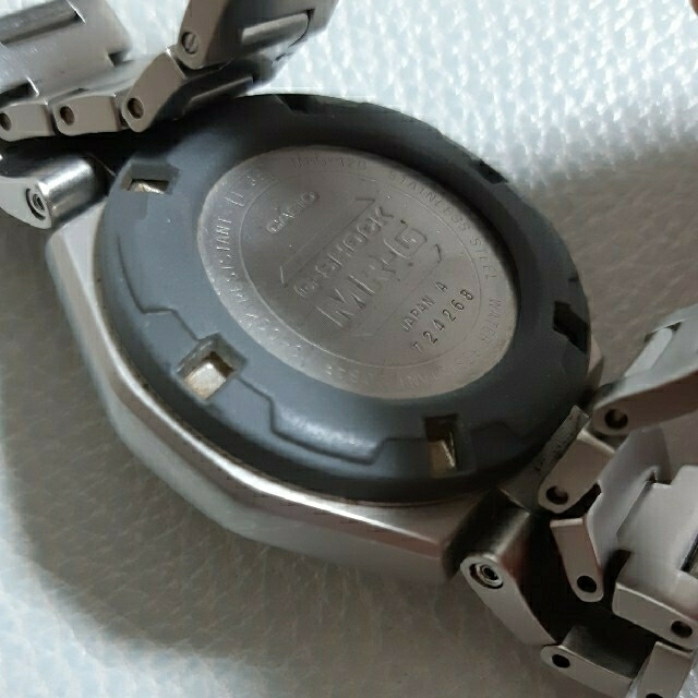 G-SHOCK(ジーショック)の【中古】【ジャンク】MR-G　MRG120　 Gショック　メンズ　 メンズの時計(腕時計(アナログ))の商品写真