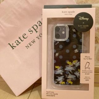 ケイトスペードニューヨーク(kate spade new york)の新品　ケイトスペード   iPhone12/12PROケース　不思議の国のアリス(iPhoneケース)