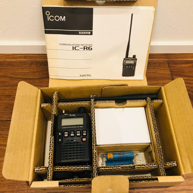 IC-R6 広帯域ハンディレシーバー ICOM