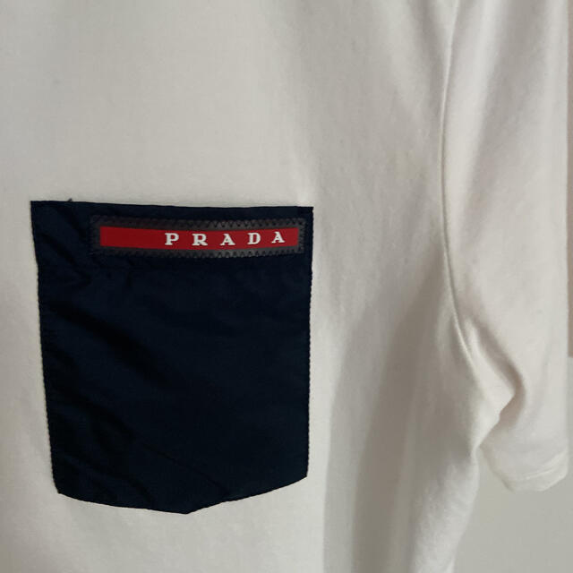 美品！PRADA プラダ　Vネック　Tシャツ