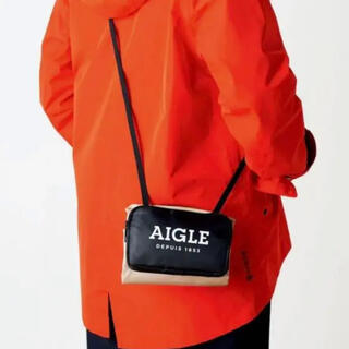 エーグル(AIGLE)のグロウ6月号付録 AIGLE エーグルポシェット×エコバッグ 変身お買い物バッグ(エコバッグ)