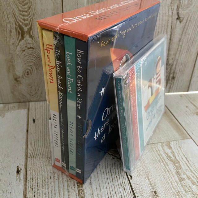 新品 Oliver Jeffers 英語絵本 4冊+朗読CD