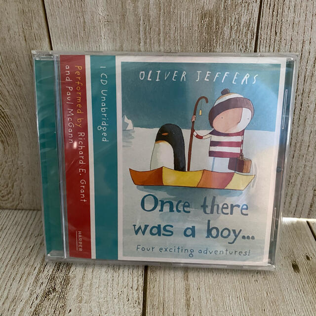 新品 Oliver Jeffers 英語絵本 4冊+朗読CD