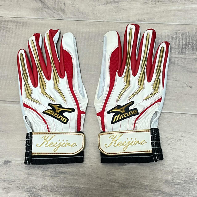 セール(SALE)開催中!ファッション通販 MIZUNO - 松本啓二朗選手 ミズノプロバッティンググローブ グローブ