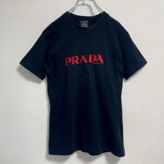 最終価格　ビンテージ　プラダのTシャツ　紺色