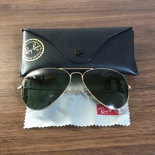 レイバン(Ray-Ban)のレイバン　サングラス　アビエーター　ブラック×ゴールド(サングラス/メガネ)