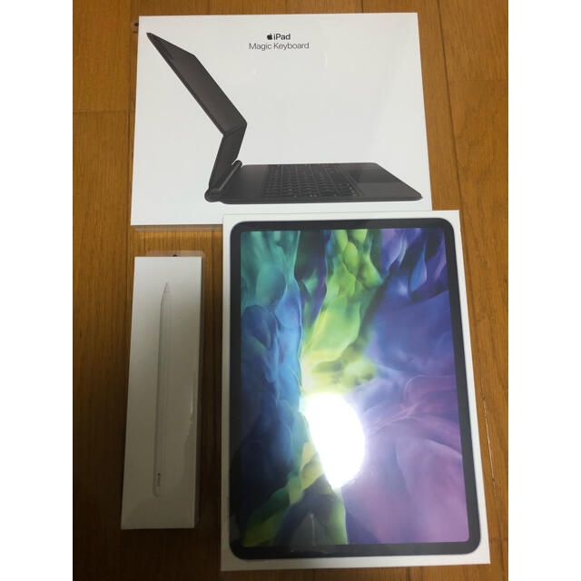 スマホ/家電/カメラiPad Pro 11インチ256GB wifiモデル フルセット