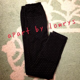 アパートバイローリーズ(apart by lowrys)の水玉パンツ☆送料込み♡(カジュアルパンツ)