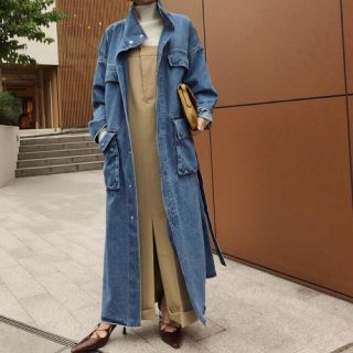 アメリヴィンテージ(Ameri VINTAGE)の再値下げ☆新品 ameri vintage アメリ デニムコート(ロングコート)