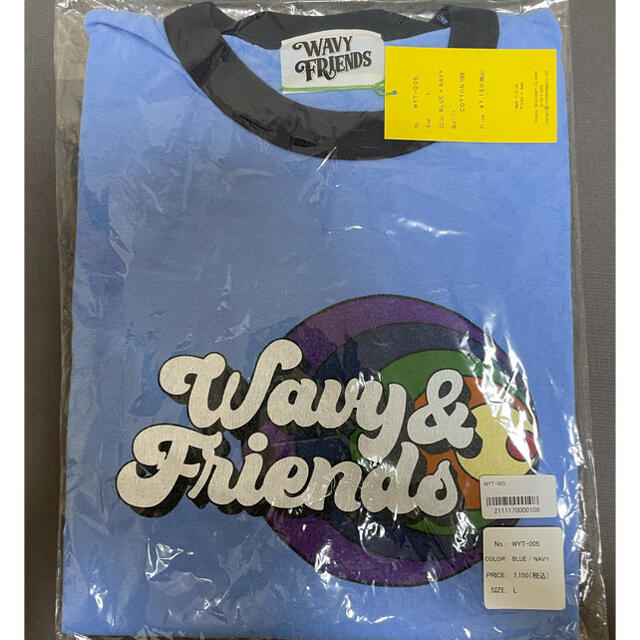 wavy friends Tシャツ　Lサイズ　NUBIAN