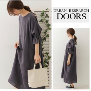 アーバンリサーチドアーズ(URBAN RESEARCH DOORS)のURBAN RESEARCH DOORS キャンディスリーブマキシワンピース(ロングワンピース/マキシワンピース)