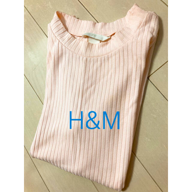 H&H(エイチアンドエイチ)のリブトップス　H&M レディースのトップス(Tシャツ(半袖/袖なし))の商品写真