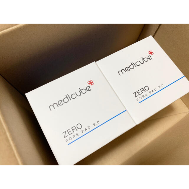 medicube メディキューブ　毛穴ゼロパッド　MCporepad 2個セット コスメ/美容のスキンケア/基礎化粧品(パック/フェイスマスク)の商品写真