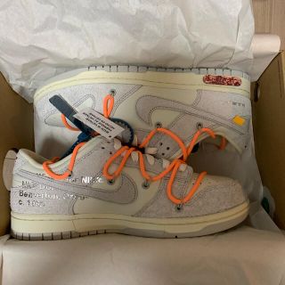 ナイキ(NIKE)の26.5cm  OFF-WHITE × NIKE DUNK LOW ^_^(スニーカー)