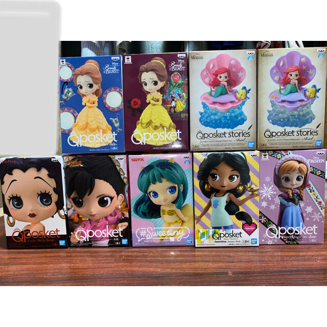 フィギュアQposket disney セット売り