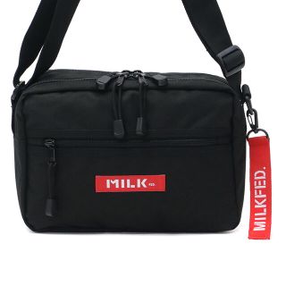 ミルクフェド(MILKFED.)のMILKFED. NEO SHOULDER BAG RED(ショルダーバッグ)