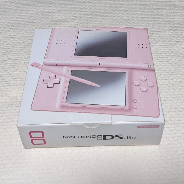 ニンテンドーDS(ニンテンドーDS)の【心愛様専用出品】ニンテンド-DS LITE ノーブルピンク エンタメ/ホビーのゲームソフト/ゲーム機本体(携帯用ゲーム機本体)の商品写真