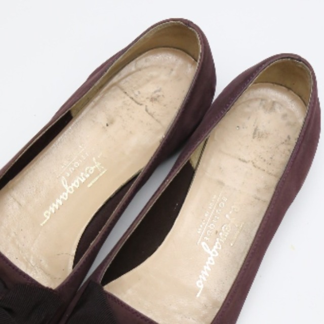 Salvatore Ferragamo(サルヴァトーレフェラガモ)のサルヴァトーレフェラガモ  ローファー パープル  Salvatore Ferragamo 6サイズ フラット レディースの靴/シューズ(ローファー/革靴)の商品写真