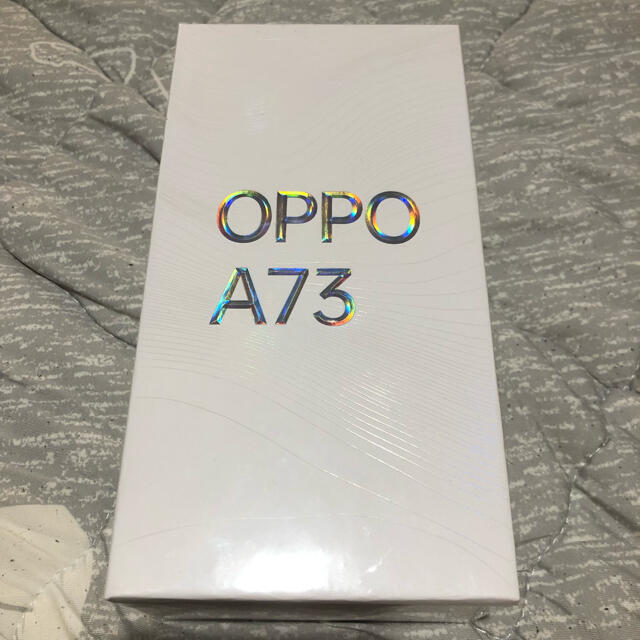 スマートフォン本体OPPO A73 ネービーブルー 新品