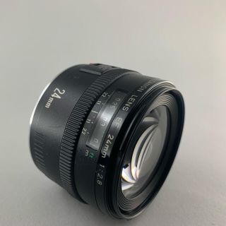 キヤノン(Canon)の中古美品　CANON EF 24mm 2.8(レンズ(単焦点))