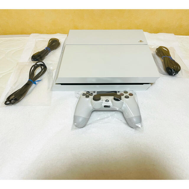 ☆美品☆ PS4 プレステ4 本体 CUH-1100A 500G ホワイト