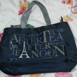 アフタヌーンティー(AfternoonTea)の完売アフタヌーンティー 限定 スヌーピートートバッグ afternoon tea(トートバッグ)