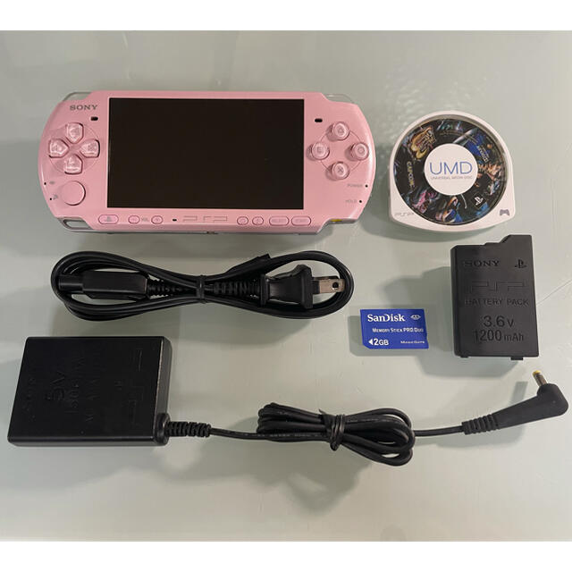 良品　PSP-3000  ブロッサムピンク