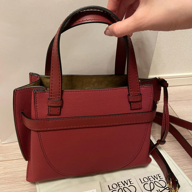 最終お値下げ⭐︎新品 未使用　ロエベ LOEWE ゲートトップハンドル　スモール