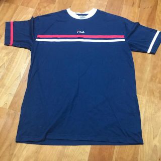 フィラ(FILA)のFILA チュニックTシャツ　Sサイズ(Tシャツ(半袖/袖なし))