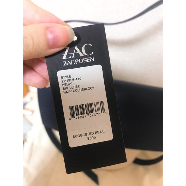 Zac Posen(ザックポーゼン)の新品未使用　ザックポーゼン ZAC POSEN定番ショルダーバッグ トートバッグ レディースのバッグ(トートバッグ)の商品写真