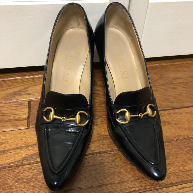 Gucci(グッチ)のGUCCI☆ローファーデザインパンプス レディースの靴/シューズ(ハイヒール/パンプス)の商品写真