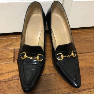 グッチ(Gucci)のGUCCI☆ローファーデザインパンプス(ハイヒール/パンプス)