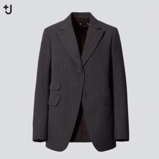 ユニクロ(UNIQLO)のユニクロ＋J ジルサンダー ウールブレンドテーラードジャケット(テーラードジャケット)